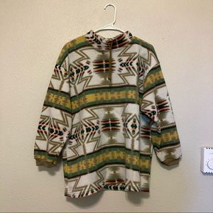 Vintage Aztec print sweatshirt - 3x